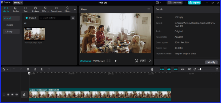 캡컷 PC 다운로드